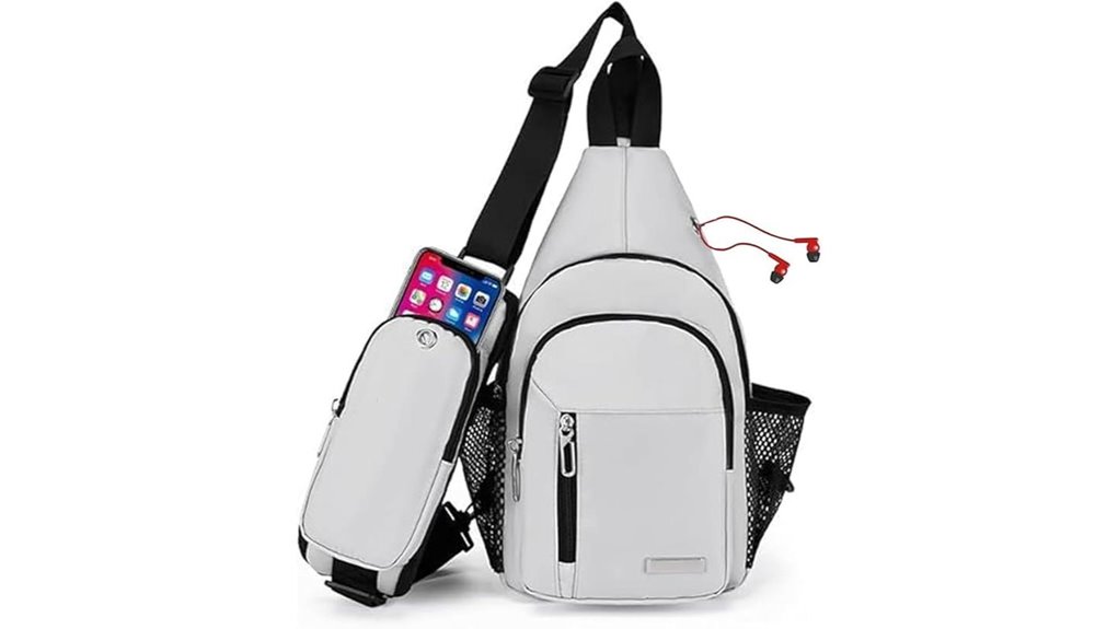 Packable Crossbody Bags With Waterproof Zips for Rainy Trips 12 waterproof travel sling backpack
