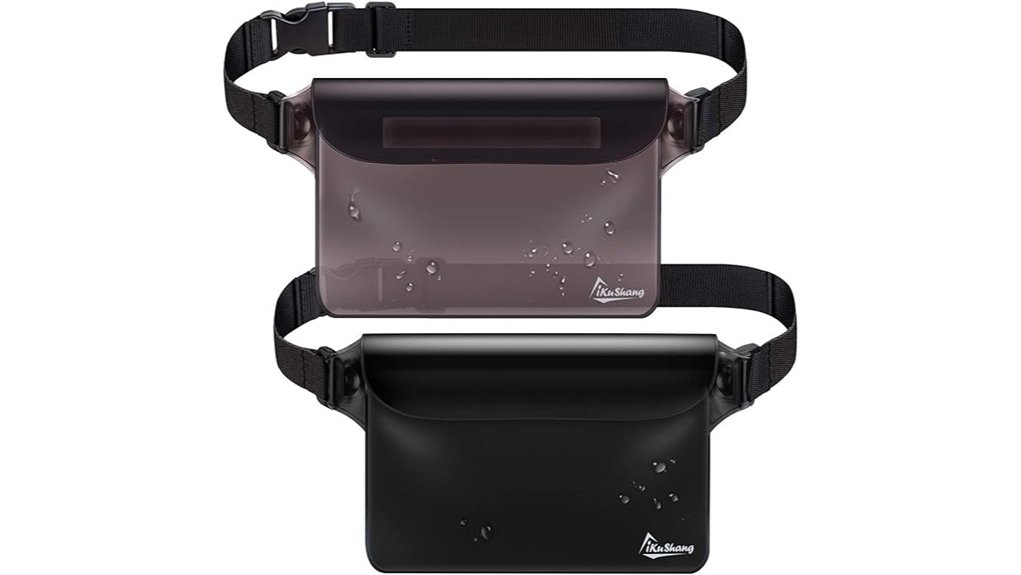 Waterproof Money Pouches You Need for Beach Days 7 waterproof triple zip 32ft bag
