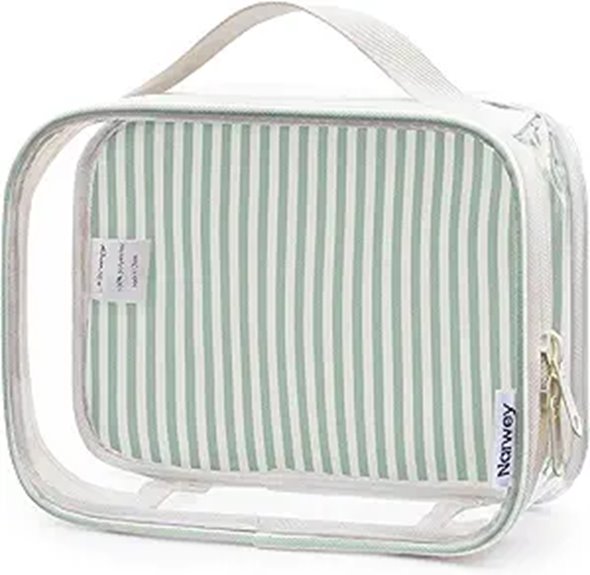 waterproof tsa clear quart
