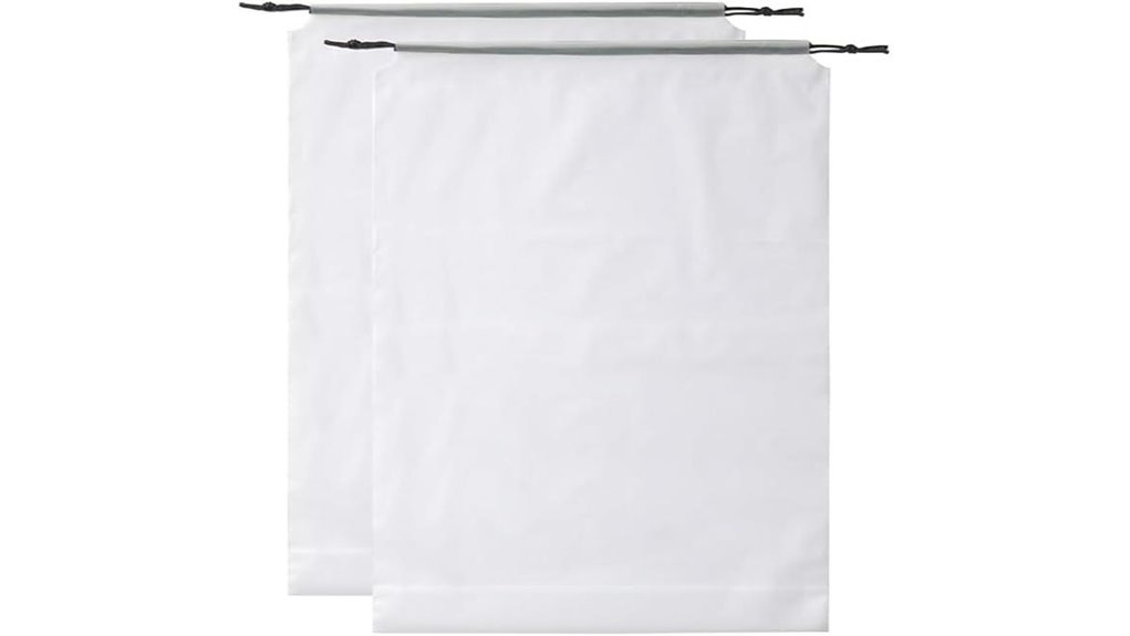 waterproof two pack shoe bags