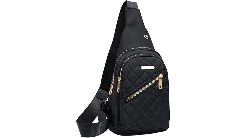 Sling Bags With Breathable Panels: Summer Sightseeing Go‑to 4 waterproof women s sling bag