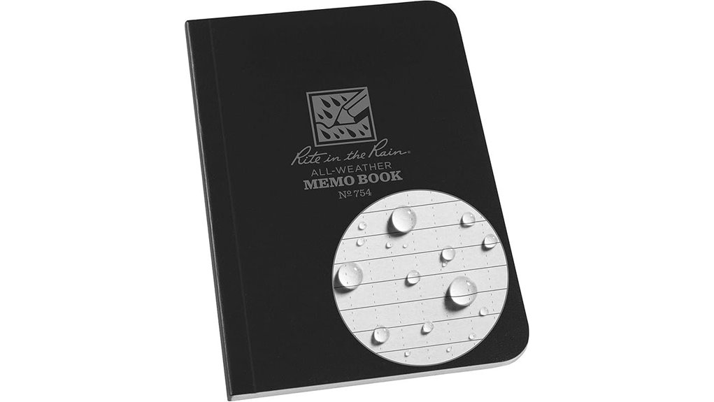 weatherproof pocket notebook 3 5x5