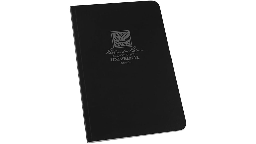 weatherproof soft cover notebook