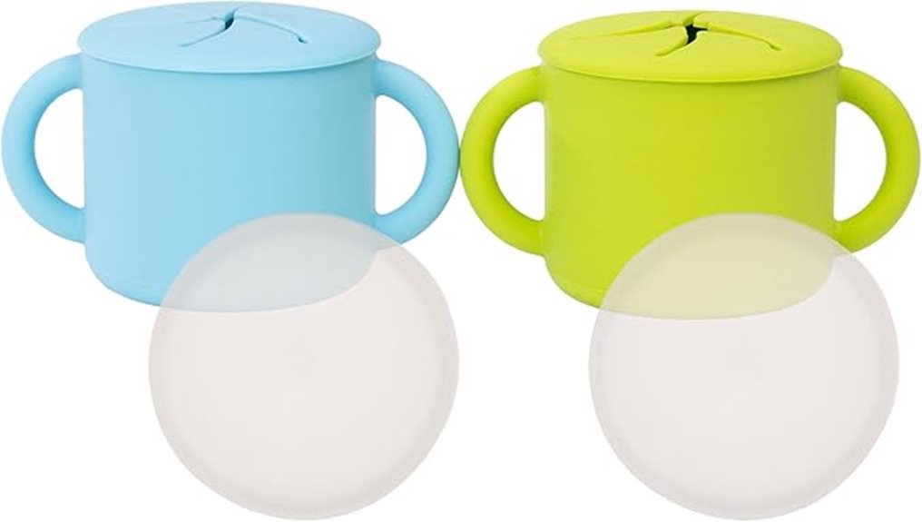 weesprout spill proof travel silicone