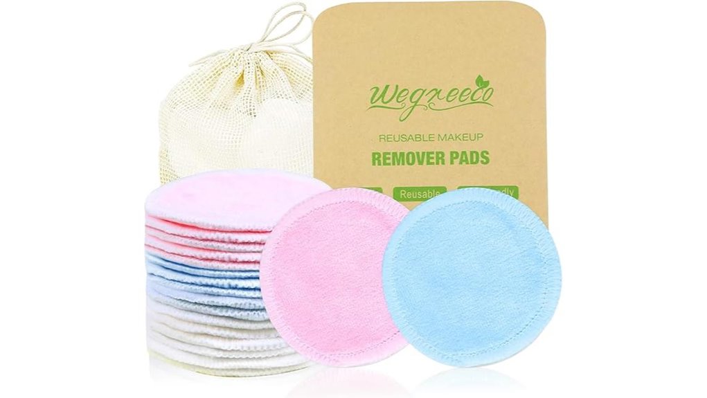 Reusable Cotton Rounds for Makeup Removal: Swipe CleanUp 11 wegreeco cotton makeup removers