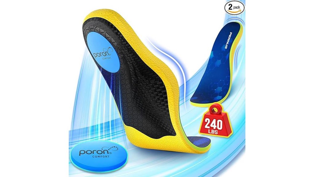 Best Insoles for Travel That Ease Heel Pain and Support Arch 14 weight resistant plantar relief insoles