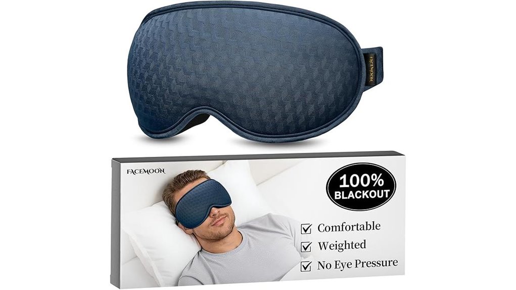 Best Sleep Masks For Plane Naps Without Pressure 9 weighted 3d blackout mask
