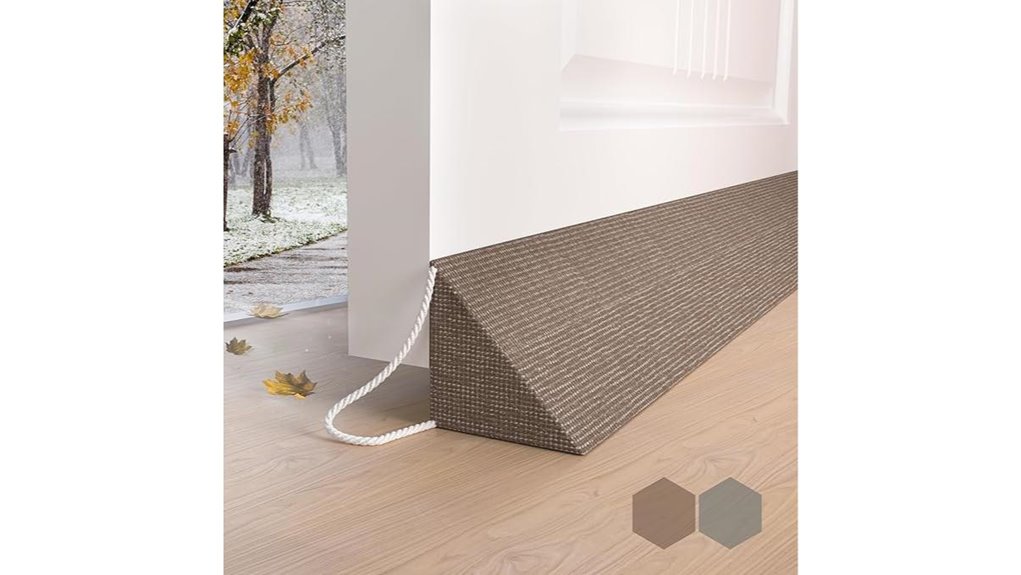weighted brown triangle stopper