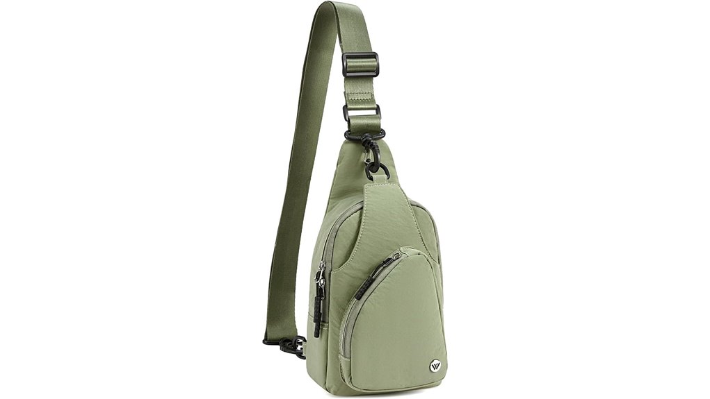 Sling Bags That Truly Hold a Small Water Bottle 9 westbronco small nylon sling