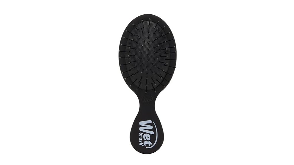 Travel Hairbrushes for Thick Hair: Compact Picks That Work 13 wet brush black detangler
