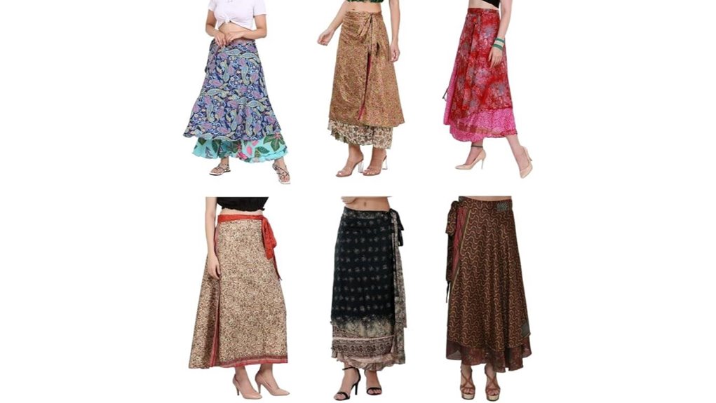 wevez two layer silk skirts