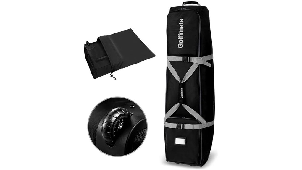 Top Travel Golf Bags (Soft Sided) Every Beginner Will Love 11 wheeled soft sided golf bag