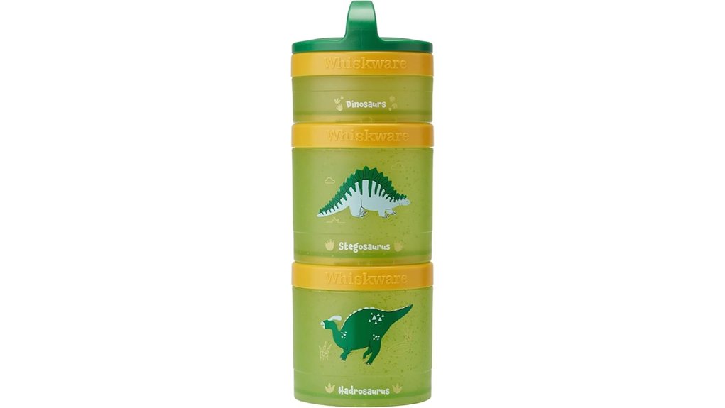 whiskware stackable dinosaur cups