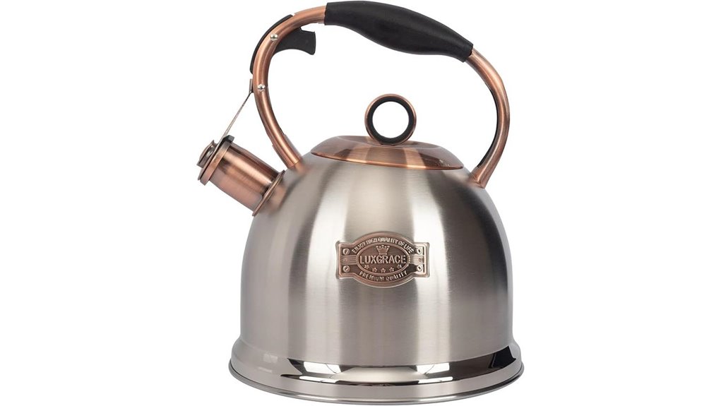 Best Stovetop Tea Kettle: Turn Every Sip Into Delight 5 whistling stainless 3 0q kettle