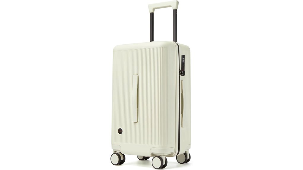 Best Carry‑On Suitcases for Small Overhead Bins 6 white 20 inch tsa spinner