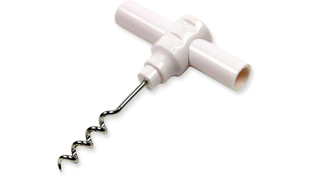 Best TSA‑Safe Portable Corkscrews for Travel 2 white 4 inch travel corkscrew