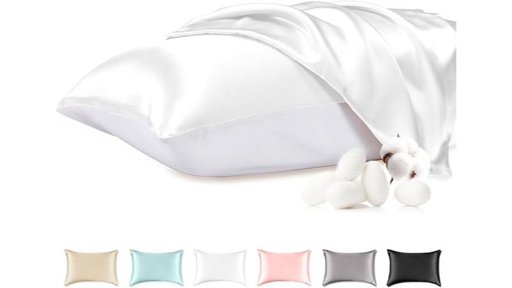 Travel Pillowcases: Silk, Satin & Cotton — Your Comfort Guide 9 white mulberry silk pillowcase