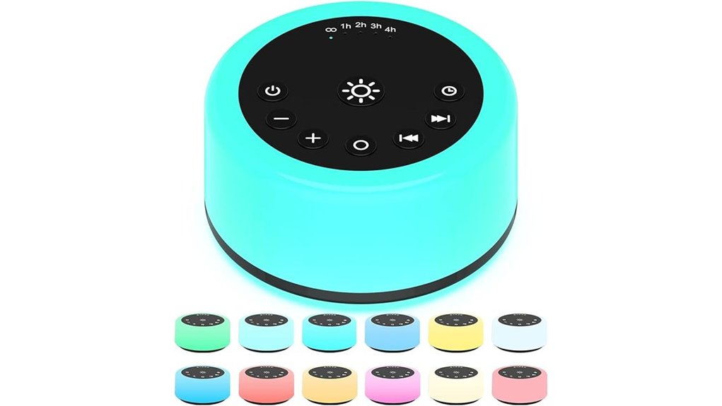 Best Noise Machines Kids Need for Long‑Lasting Sleep Calmness 2 white noise night light