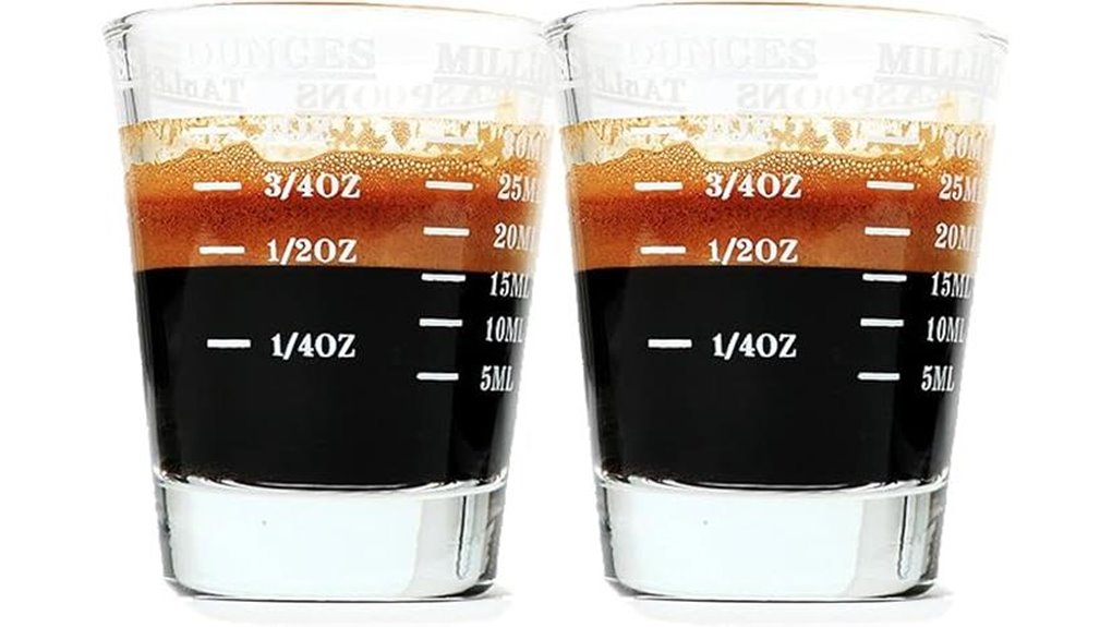 Best Jigger Measuring Cup for Homemade Cocktails 15 white two ounce shot glass
