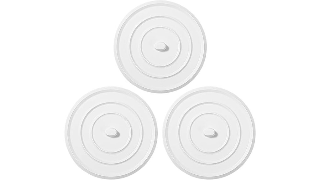 white universal silicone stopper