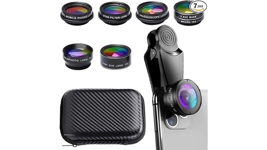Smartphone Lens Kits for Epic Travel Photos (Wide + Macro) 14 wide macro fisheye 7 in 1