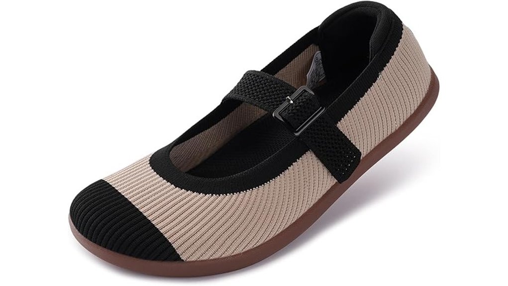Travel‑Friendly Minimalist Dress Shoes: Comfort‑Optimized Soles 7 wide toe mary jane