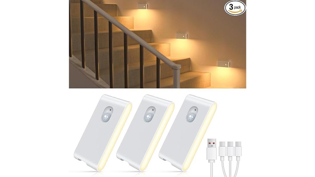 Bedside Motion Sensor Light (Rechargeable) That Keeps You Safe 13 willed motion sensor lights