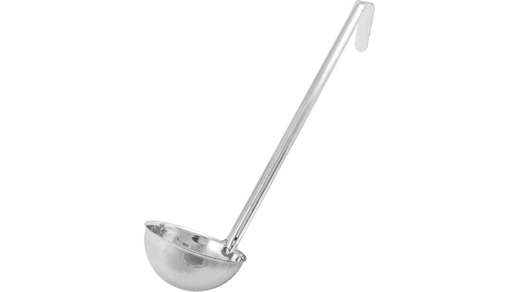 Best Soup Ladle (Stainless) for Effortless Serving 6 winco 8 oz stainless ladle