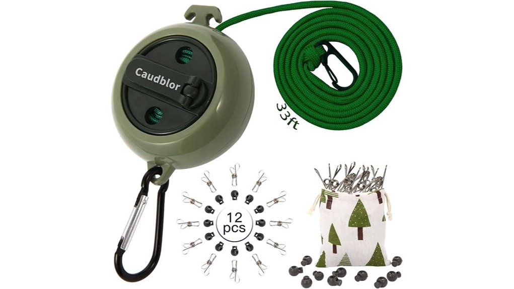 Travel Clotheslines That Don’t Sag: Tension Designs You’ll Love 7 windproof 33ft travel line