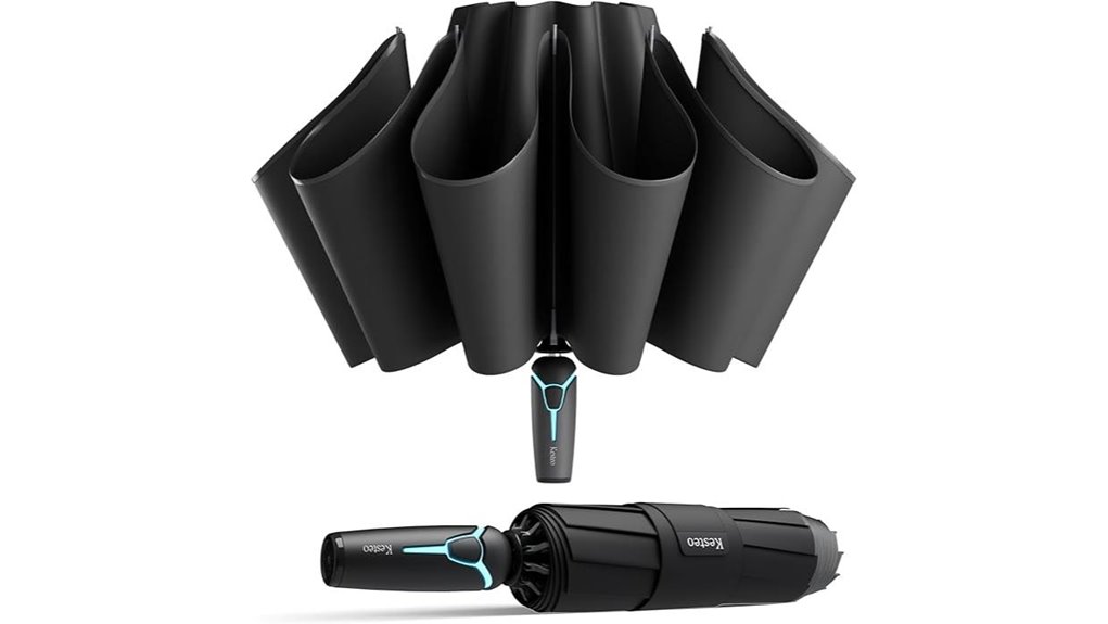 Travel-Friendly Umbrellas for Tall People (Extra Canopy) Best 3 windproof 85mph auto fold bag