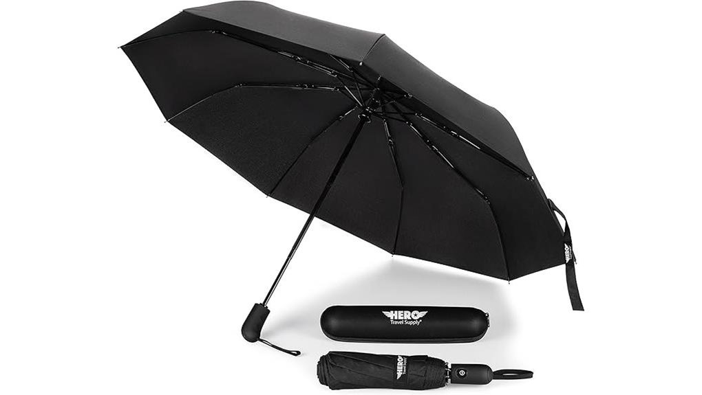 Top Compact Travel Umbrellas for Windy Cities 8 windproof compact travel umbrella