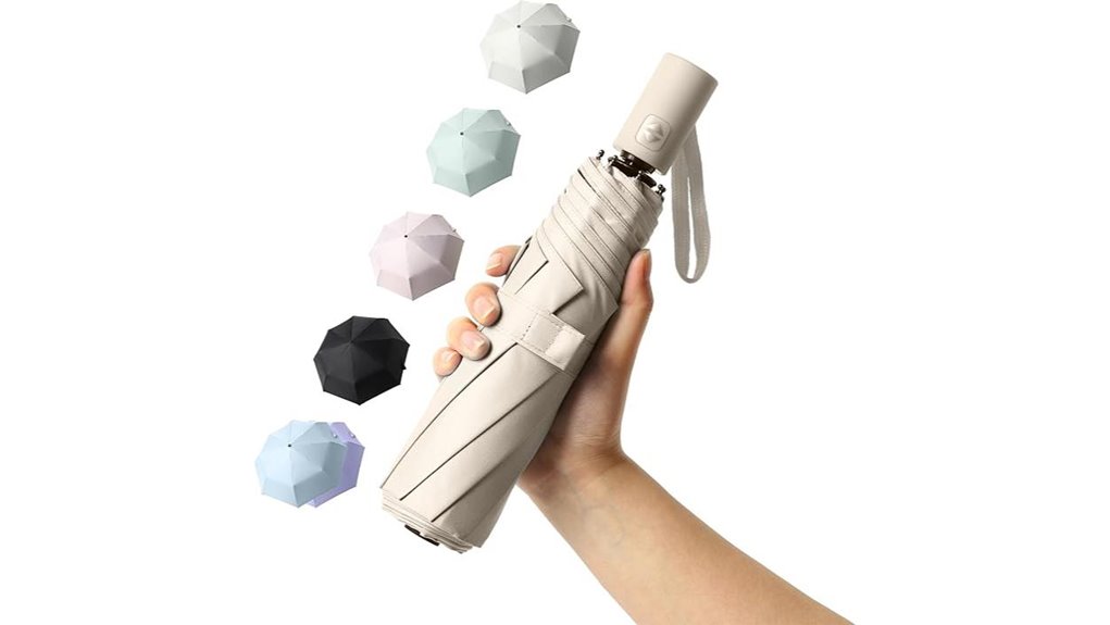windproof compact uv umbrella