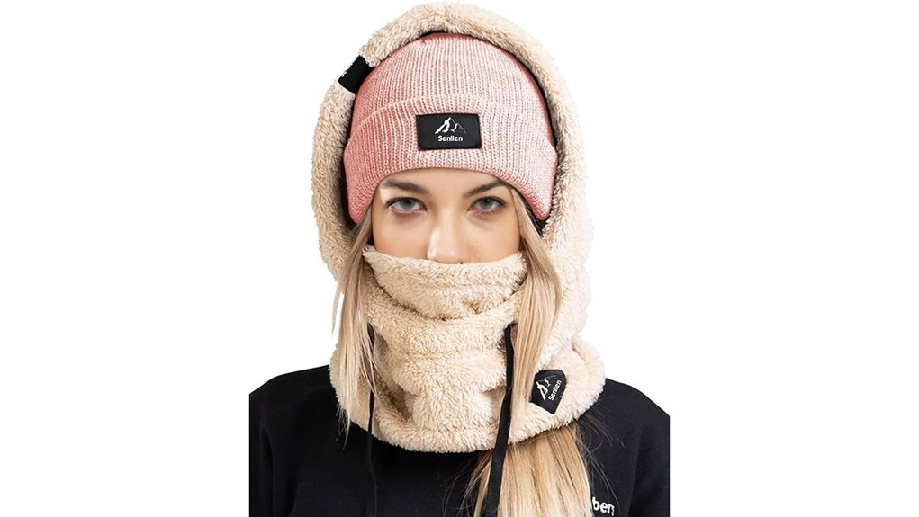 windproof fleece ski balaclava
