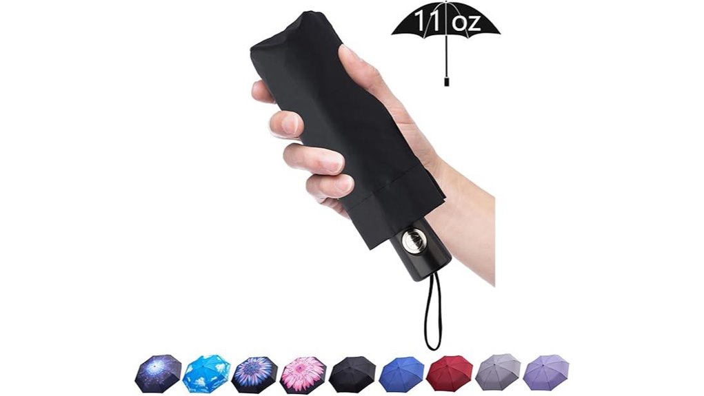 Top Compact Travel Umbrellas for Windy Cities 14 windproof mini travel umbrella