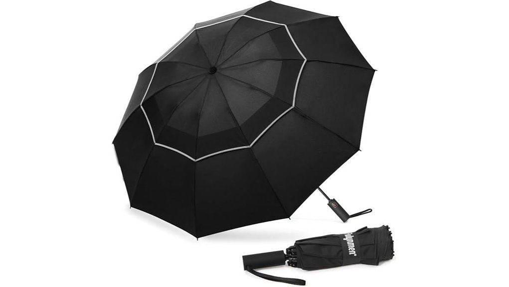Travel-Friendly Umbrellas for Tall People (Extra Canopy) Best 7 windproof travel golf umbrella