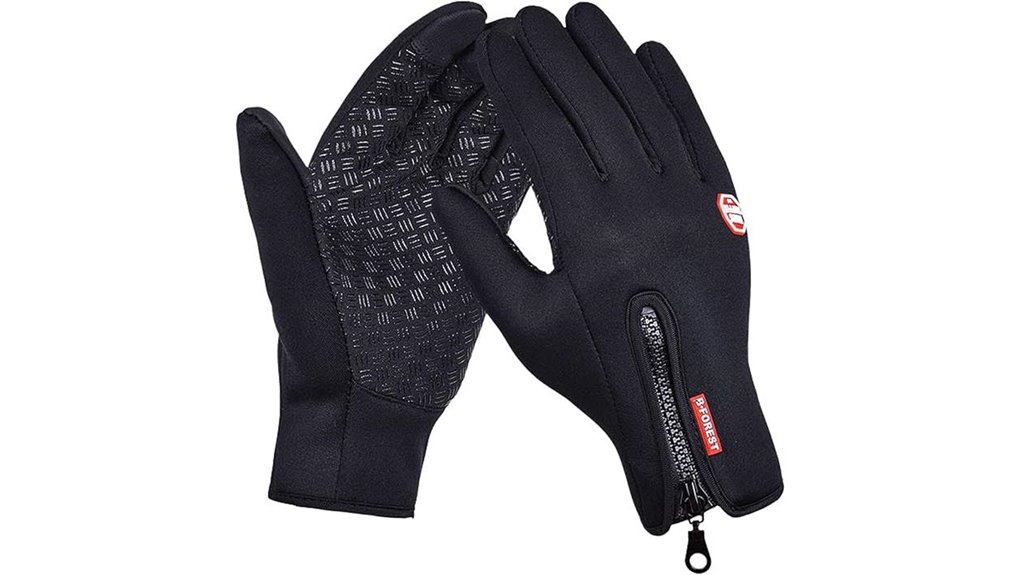 windproof waterproof touch gloves