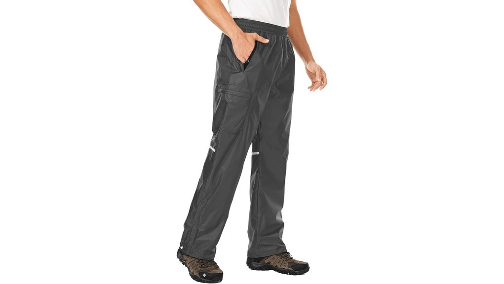 windproof waterproof zippered overpants