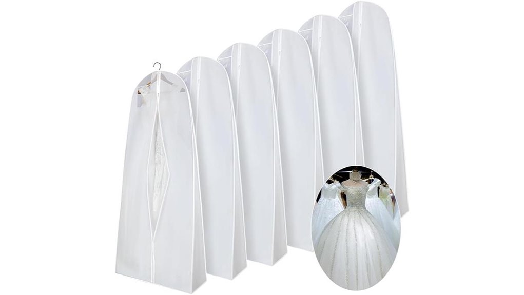 The Best Garment Bags for Weddings & Formal Events Sparkle 8 windyun 6 pack dress bags