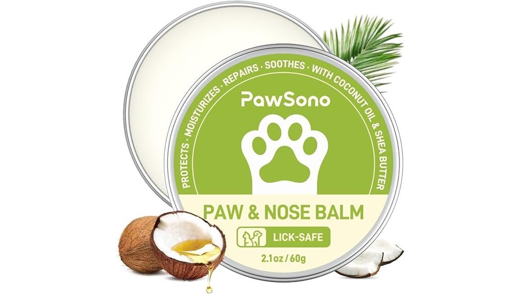Best Pet Paw Balm Salt Protection for Winter Travelers 6 winter coconut dog balm