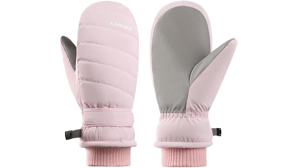 winter waterproof ski mitts