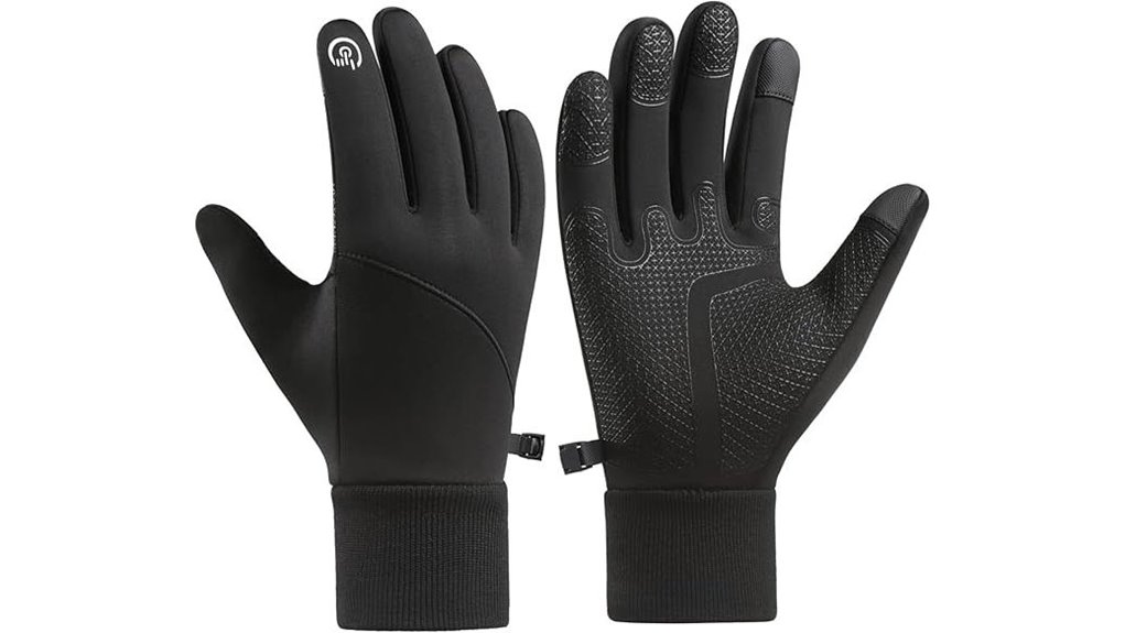 winter waterproof touchscreen gloves