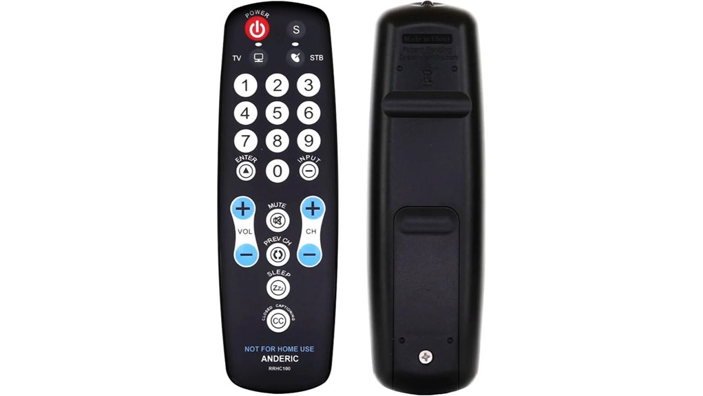 Top Mini Universal Remote for Hotel TVs 4 wipe ready hospitality tv remote