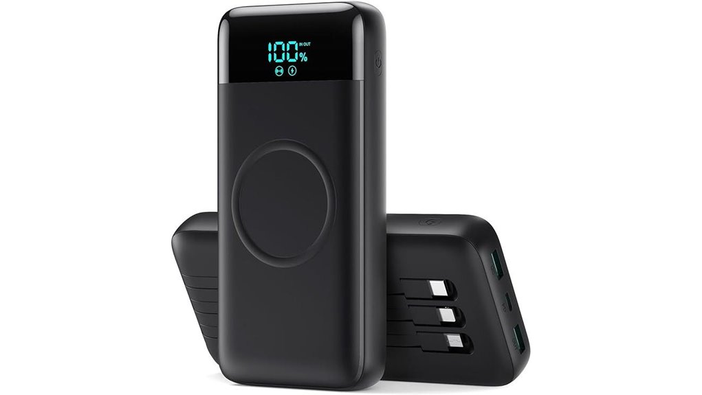 Best Power Banks with Built-In Cables for a Clutter-Free Life 6 wireless 40800mah 15w charger