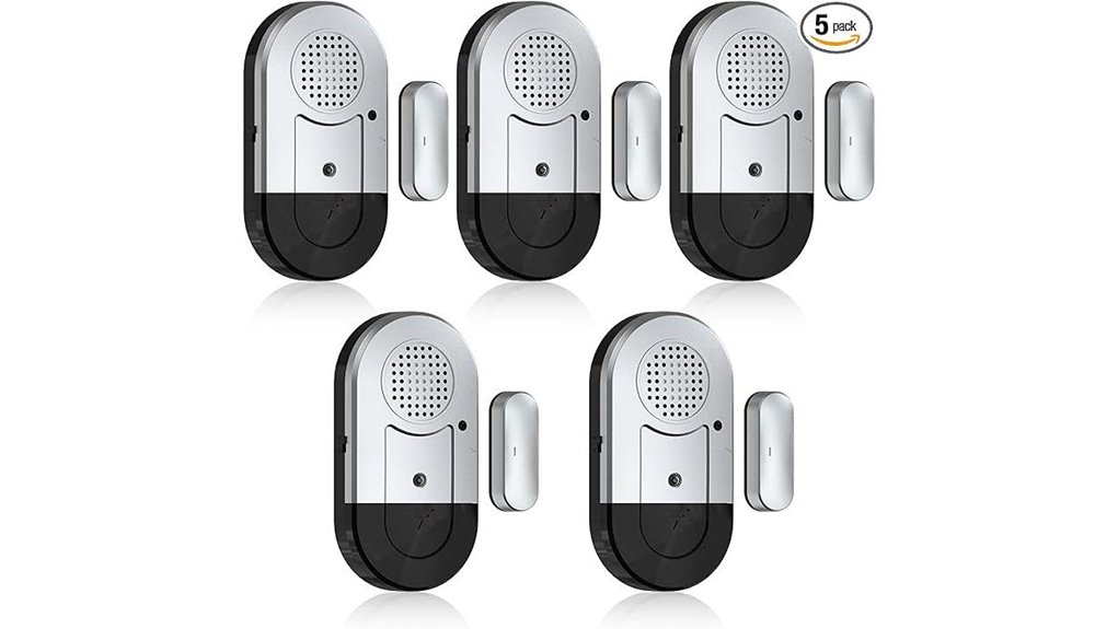 Window Alarm Sensors for Travel Rentals: The Peel‑and‑Stick Option 2 wireless 5 pack 125db alarms