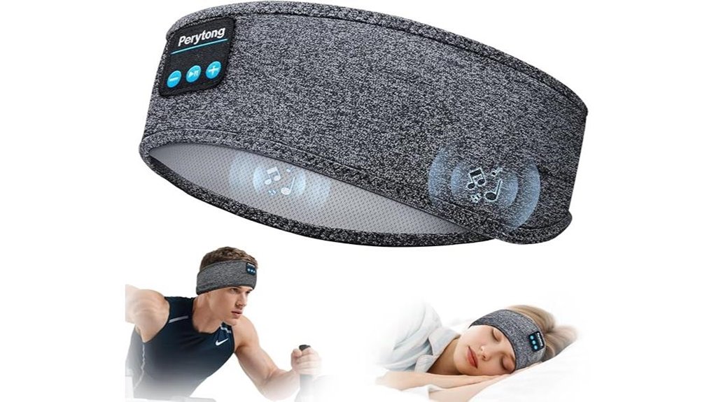 Best Sleep Headphones (Headband Style) Perfect for Quiet Nights 1 wireless bluetooth sleep headband