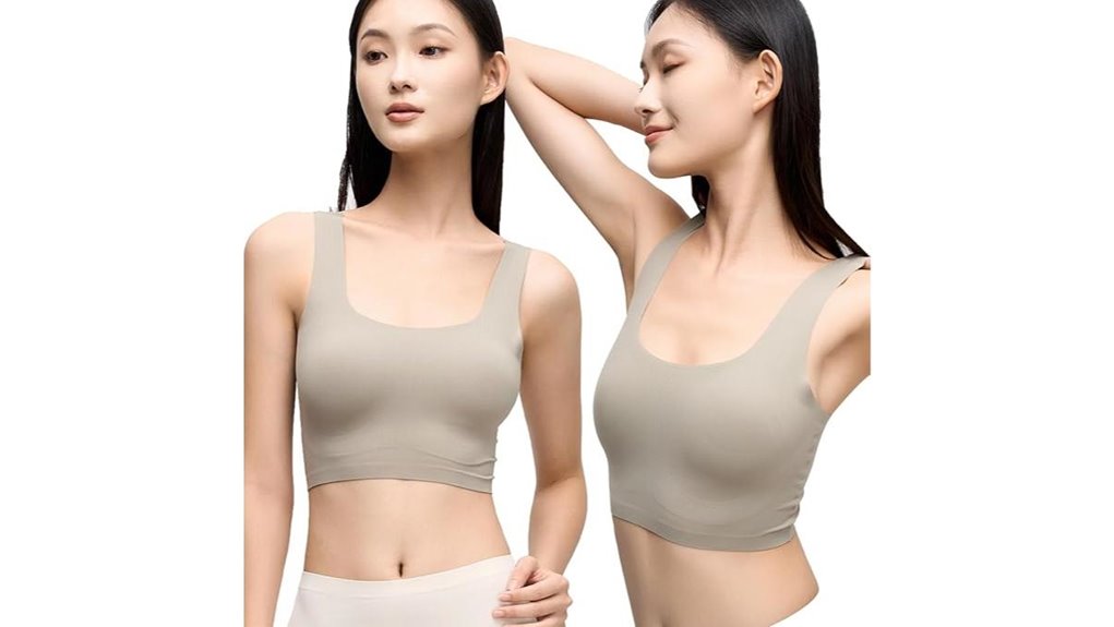 Travel Bras for Hot Climates That Offer Breathable Support 9 wireless bralettes two pack