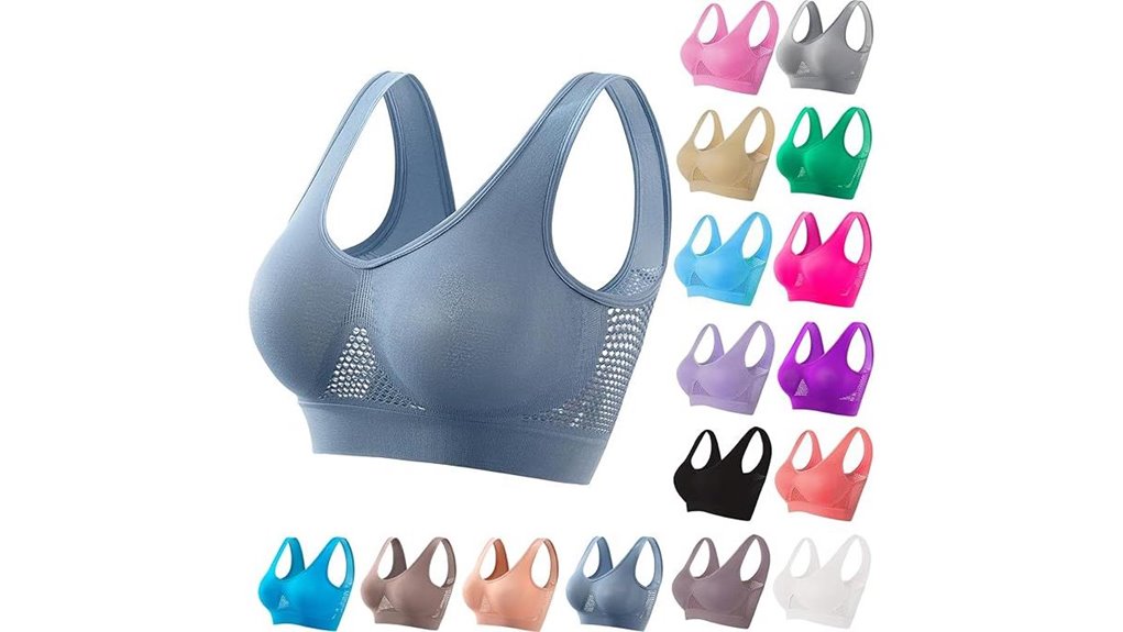 Travel Bras for Hot Climates That Offer Breathable Support 3 wireless plus size mesh cooling