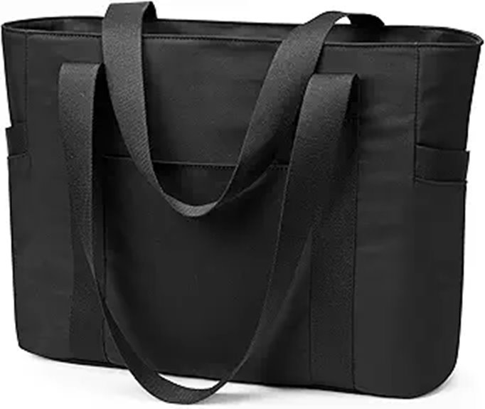Tote Bags with a Zipper Top (Anti-Spill Travel Totes) SpillFree 6 wllwoo large zip tote