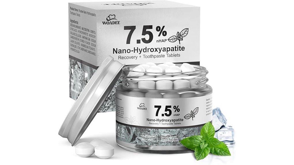 Top Toothpaste Tablets for Carry‑On: Taste & Texture 8 woadee hydroxyapatite toothpaste tablets