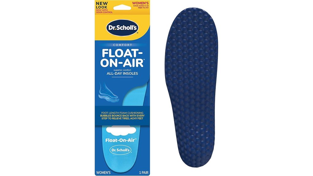 Top Insoles for Travel: Comfort for Standing & Walking All Day 12 women float on air insoles